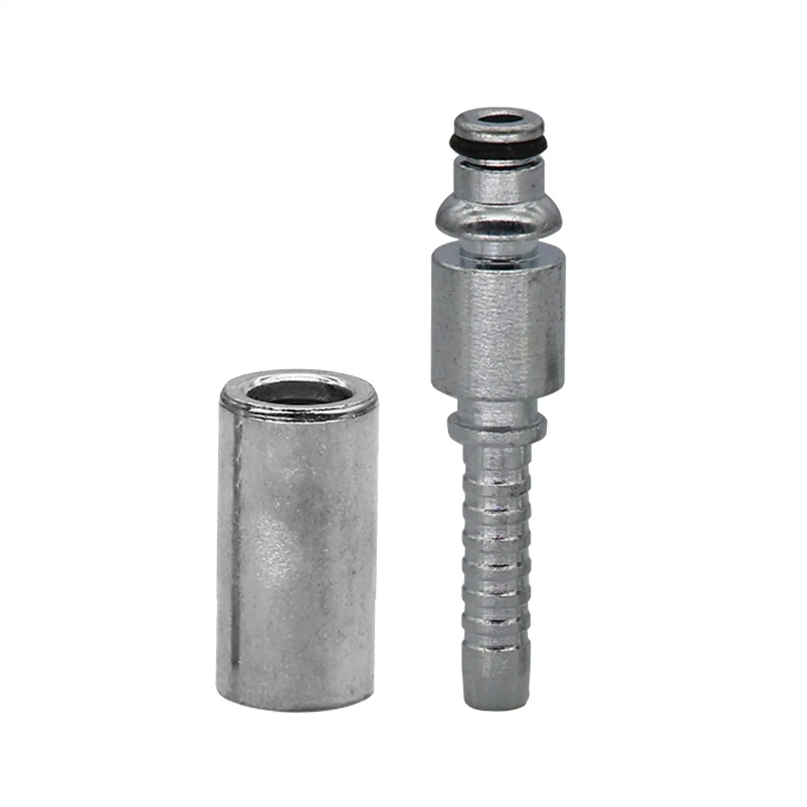 Pressure Washer Pressure Pipe Joint Accessories Fitting with Sleeve Repair Pressure Washer Pipe Tip Hose Plug Adaptor Connector