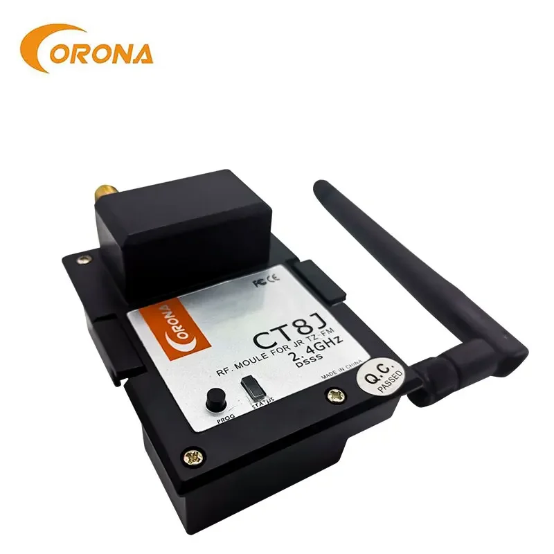 Corona 2.4Ghz JR Graupner Module & Rx Combo Kit CR4D CR8D+CT8J (V2 DSSS)RC Toy Model Transmitter