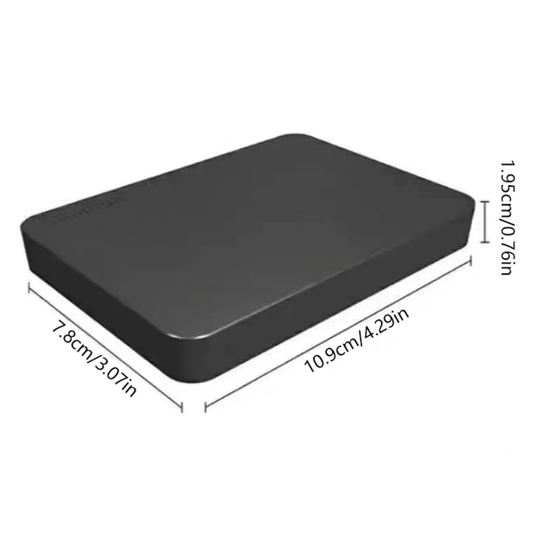 Mobile Expansion Hard Drive Basics 1TB 2TB 4TB Portable External Hard Drive USB 3.0, Black Hard Drive