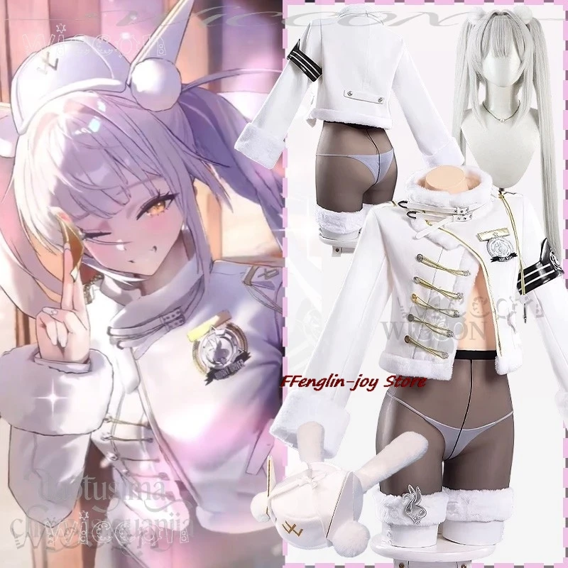 Disfraz Adulto Goddeesss аниме игра Victorryy косплей Blanc новая кожа Fortune Express костюм короткая плюшевая куртка косплей аниме Co