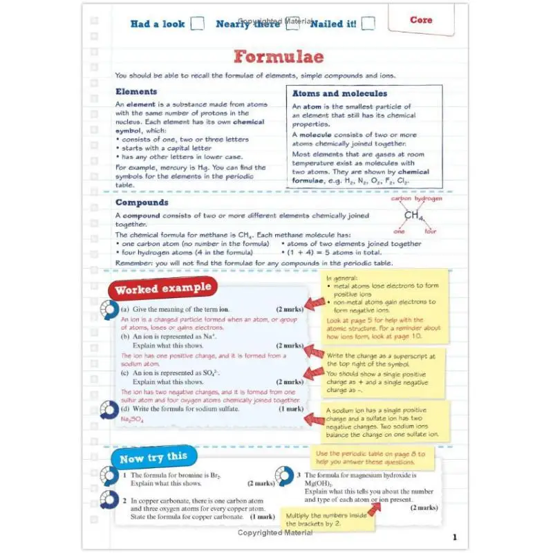 دليل مراجعة Pearson Edexcel GCSE للكيمياء أعلى مراجعة بما في ذلك مراجعة عبر الإنترنت والمسابقات لامتحان 2025 و2026