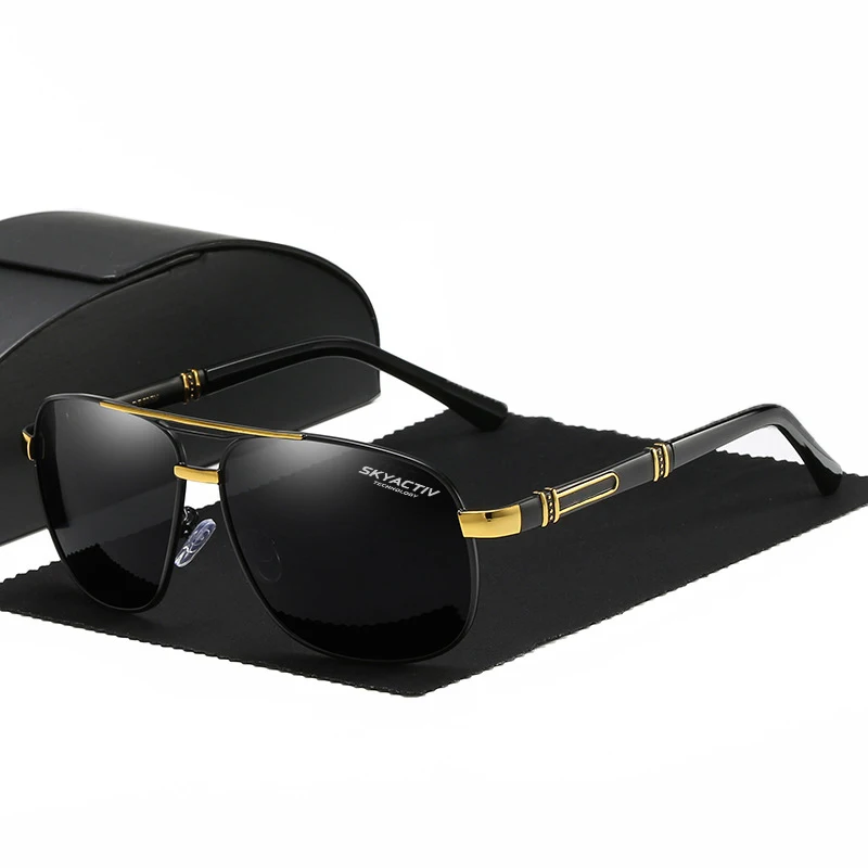 

For Mazda SKYACTIV 3 5 6 Axela Atenza CX30 CX5 CX8 CX9 MX5 RX8 RX7 Car Luxury Men Polarized Sunglasses Anti Glare Driver Goggles