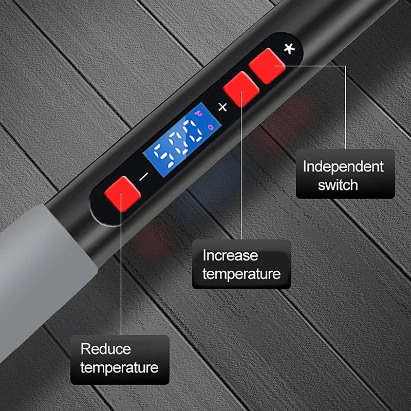 Display a LED saldatore 220V/110V/60Hz Display digitale Smart Chip penna per saldatura elettrica saldatore elettrico strumenti di saldatura