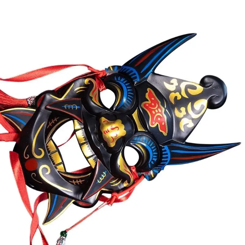 39BD Maska dekoracyjna na bal maskowy Ręcznie malowana maska ​​dla kobiet mężczyzn Cosplay Urodziny Świąteczne przebranie na