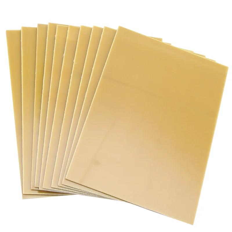 10PCS Single Sided CCL DIY Laminated Circuit Board 10X15Cm YDH