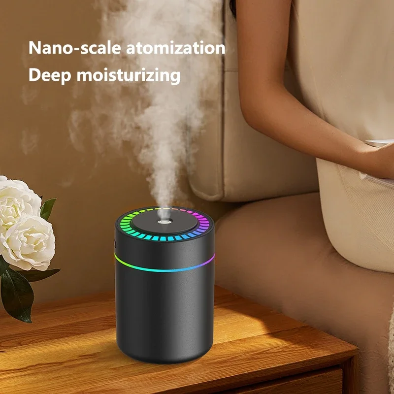 Mini Air Humidifier 180ML Electric Aroma Diffuser Essential Oil Purifier Aromatherapy Mist Maker Lights For Car Home