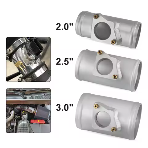 For Nissan For Honda For Ford EPAA02G10K63 2"/2.5"/3" MAF Mass Air Flow Sensor Mount Adapter Pipe Tube Flange Base