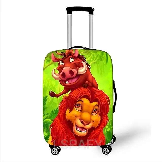 Disney The Lion King Simba Luggage Cover Elastic Suitcase Protective Cover For Travel Bag Anti-Dust Protective Cover