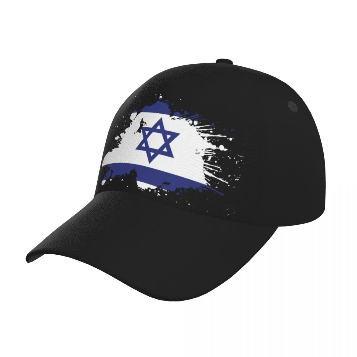 

Grunge Israel Flag Outdoor Sport Cap Baseball Hat Men Women Visor Street Hip Hop Caps