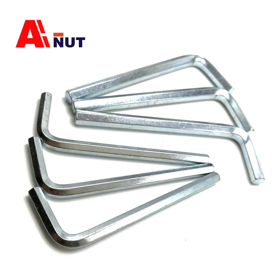 

Zinc Plating Hex Key , 45# Steel Allen Wrench Manufactuer, H002