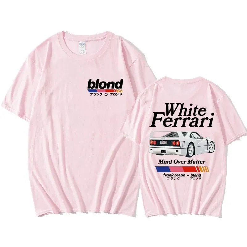 مغني الراب فرانك خمر تي شيرت R & B ألبوم الموسيقى الشعبية الأشقر القوطية تي شيرت نين المرأة موضة الهيب هوب المتضخم قصيرة الأكمام