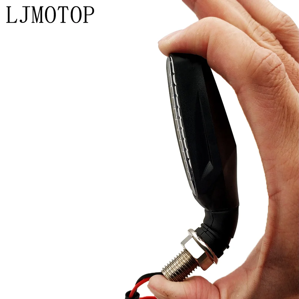 ل MV Agusta BRutale 675 BRutale 800/RR DRagsteR 800/RR دراجة نارية بدوره أضواء الإشارة وامض مصباح إشارة الملحقات