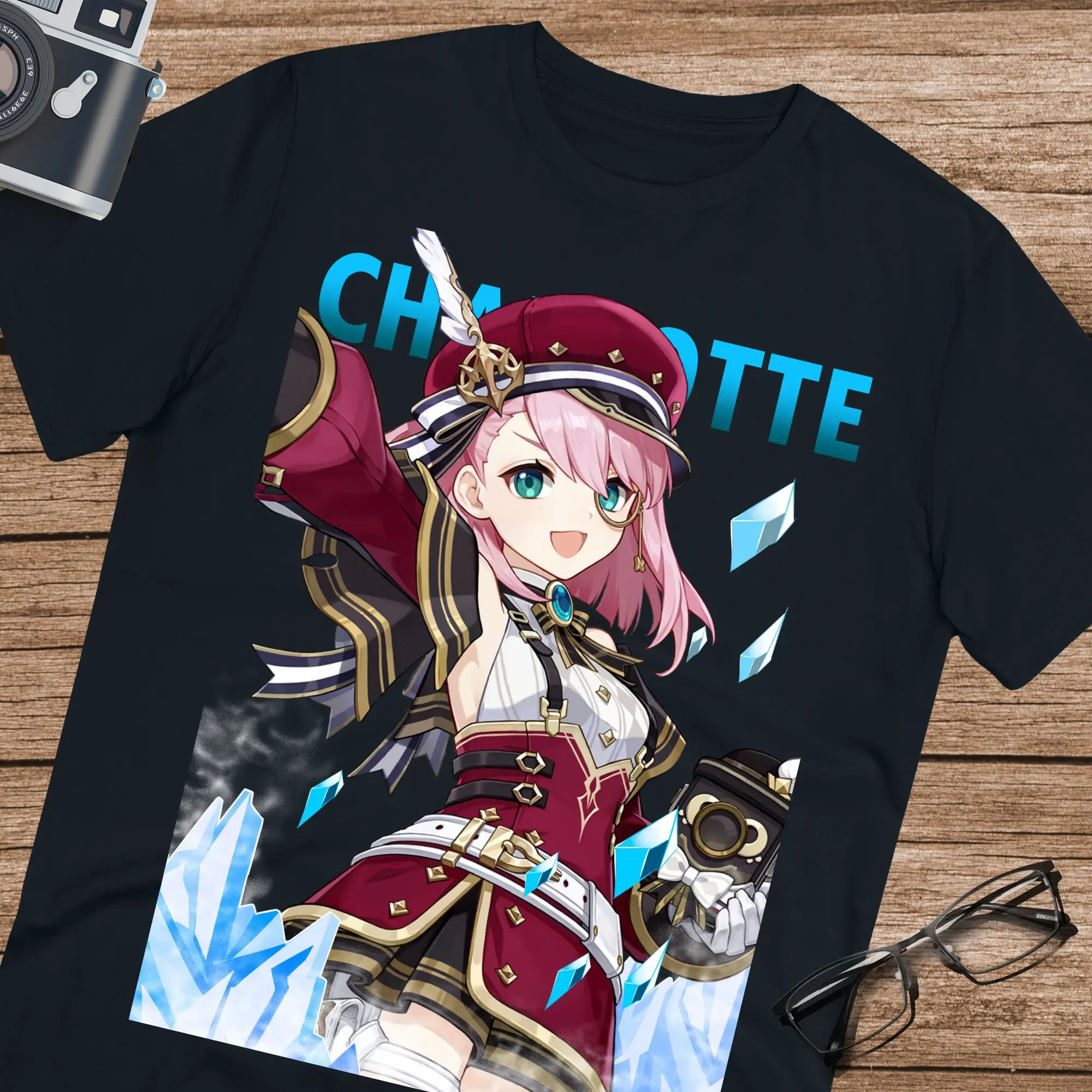 

Adjustable ropa de mujer anime 2025 Unisex fashion high street T-shirt