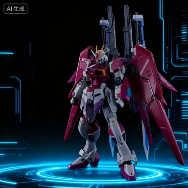 

Bandai RG 1/144 Destiny Impulse Gundam Action Figure Mobile Suit ZGMF-X56S/θ Gundam Assembly Action Figure Toy