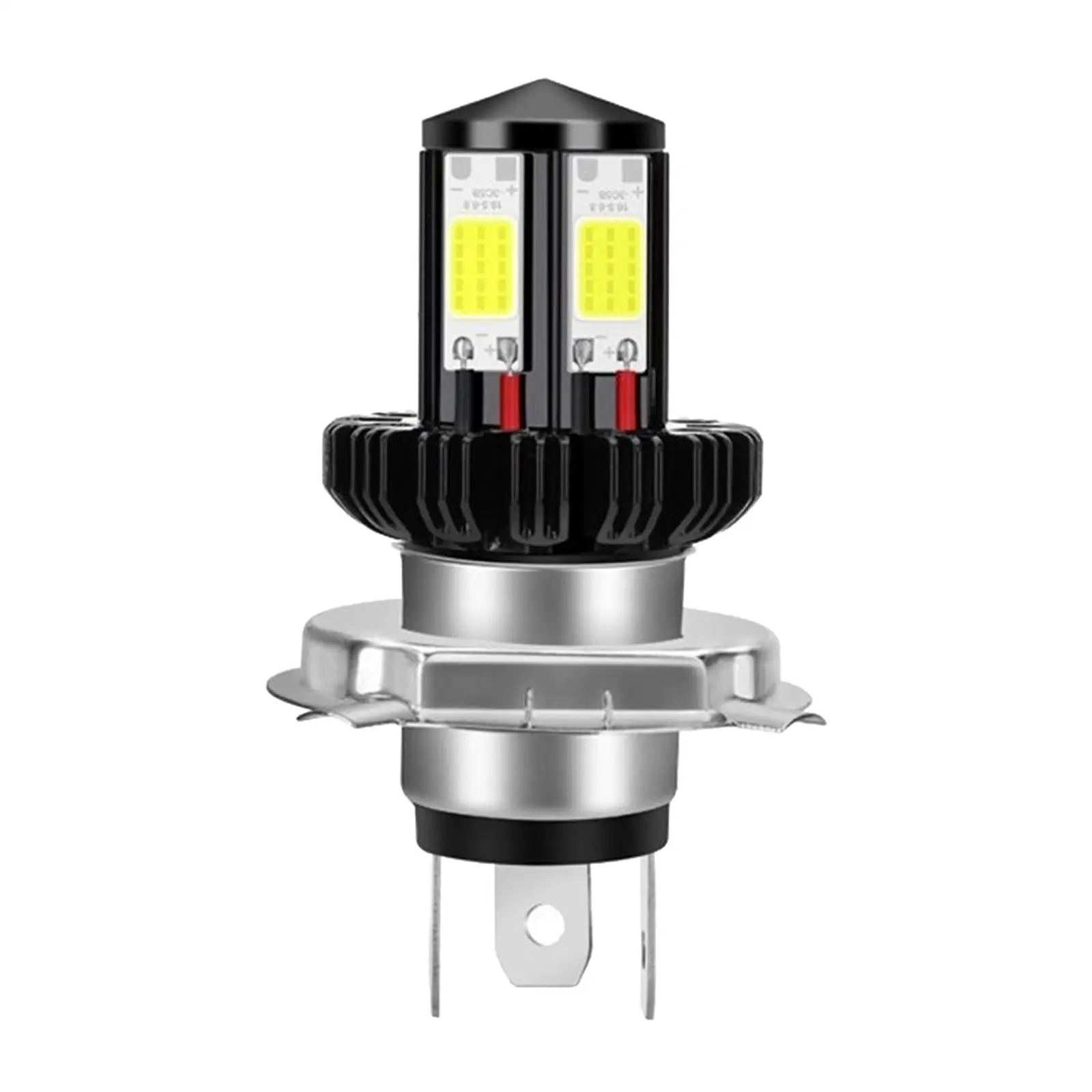 Motorcycle Headlight Bulbs  LED, / BA20D Type (Optional), 1:1 Size