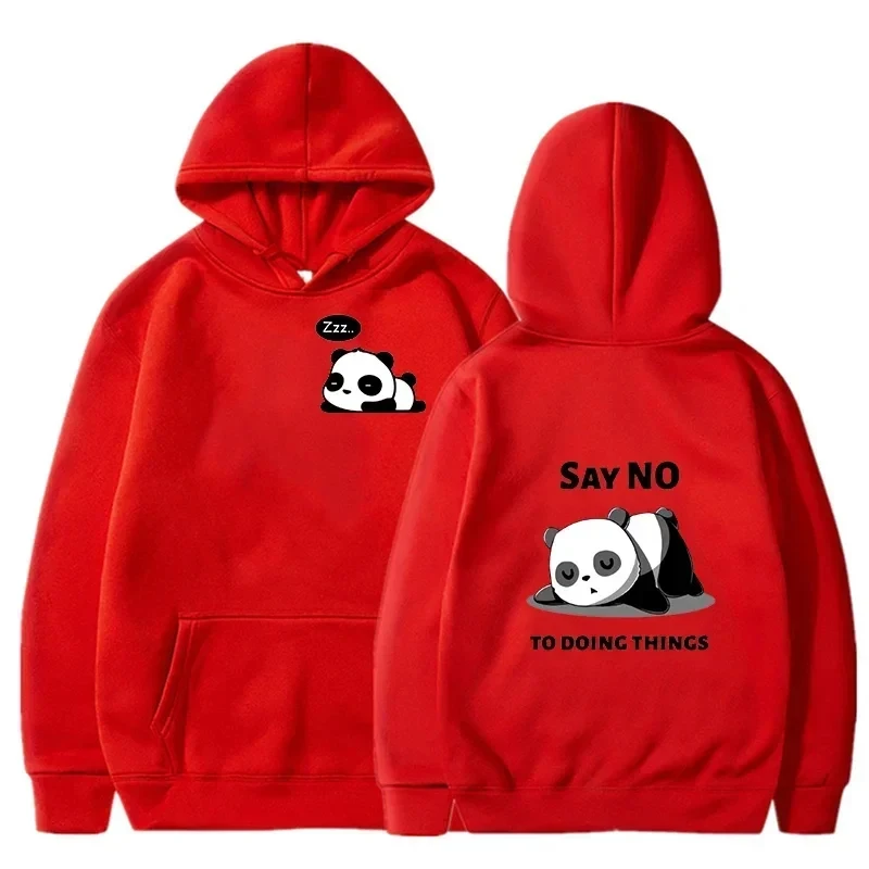 

Women Hoodie Fashionable Pullover Casual Versatile Long-sleeved Autumn and Winter Sweatshirt Cute Panda Print Sweatshirt Top S-3