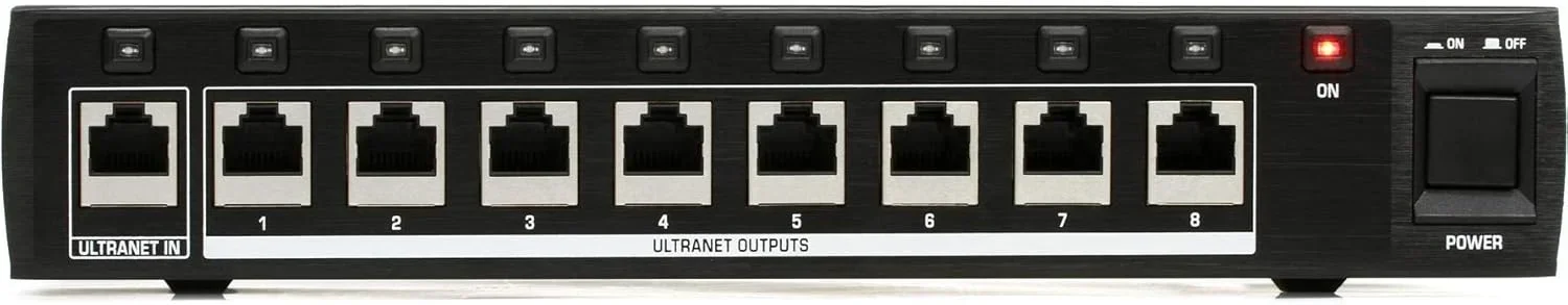 

2026 P16-M 16-Channel Digital Signal Monitoring System Black Plastic Musical Instruments Accessories Digital Personal Mixer