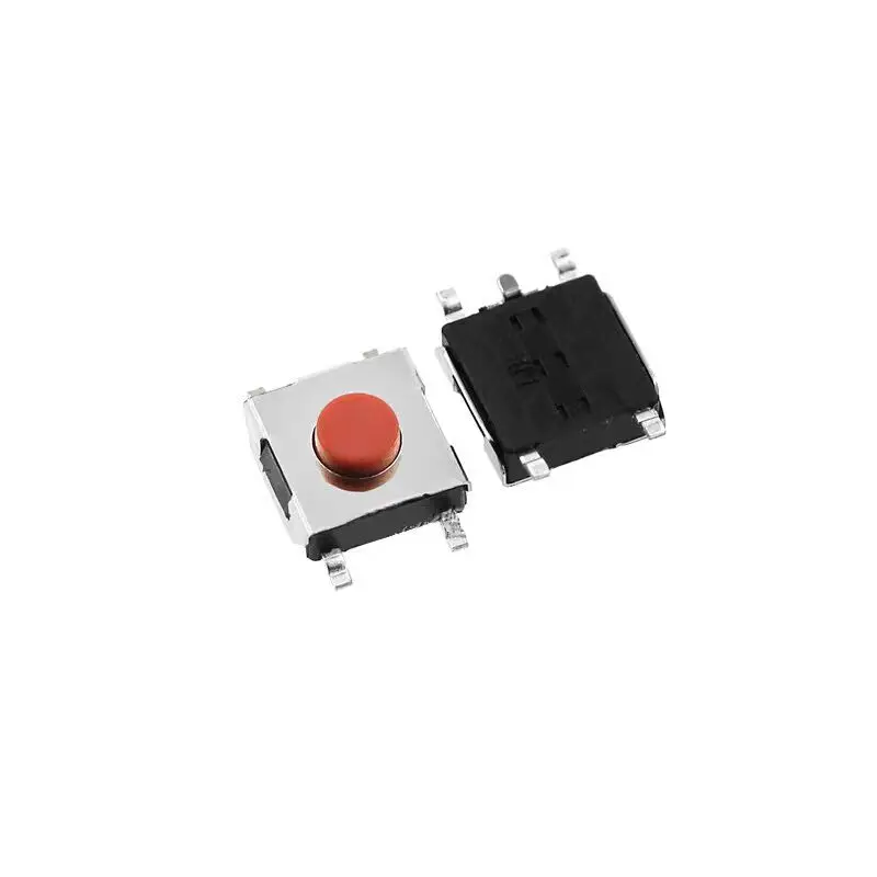 1000PCS Patch red button 5P touch button car remote key switch 6 * 6 * 2.5/3.1/6 * 6 * 5