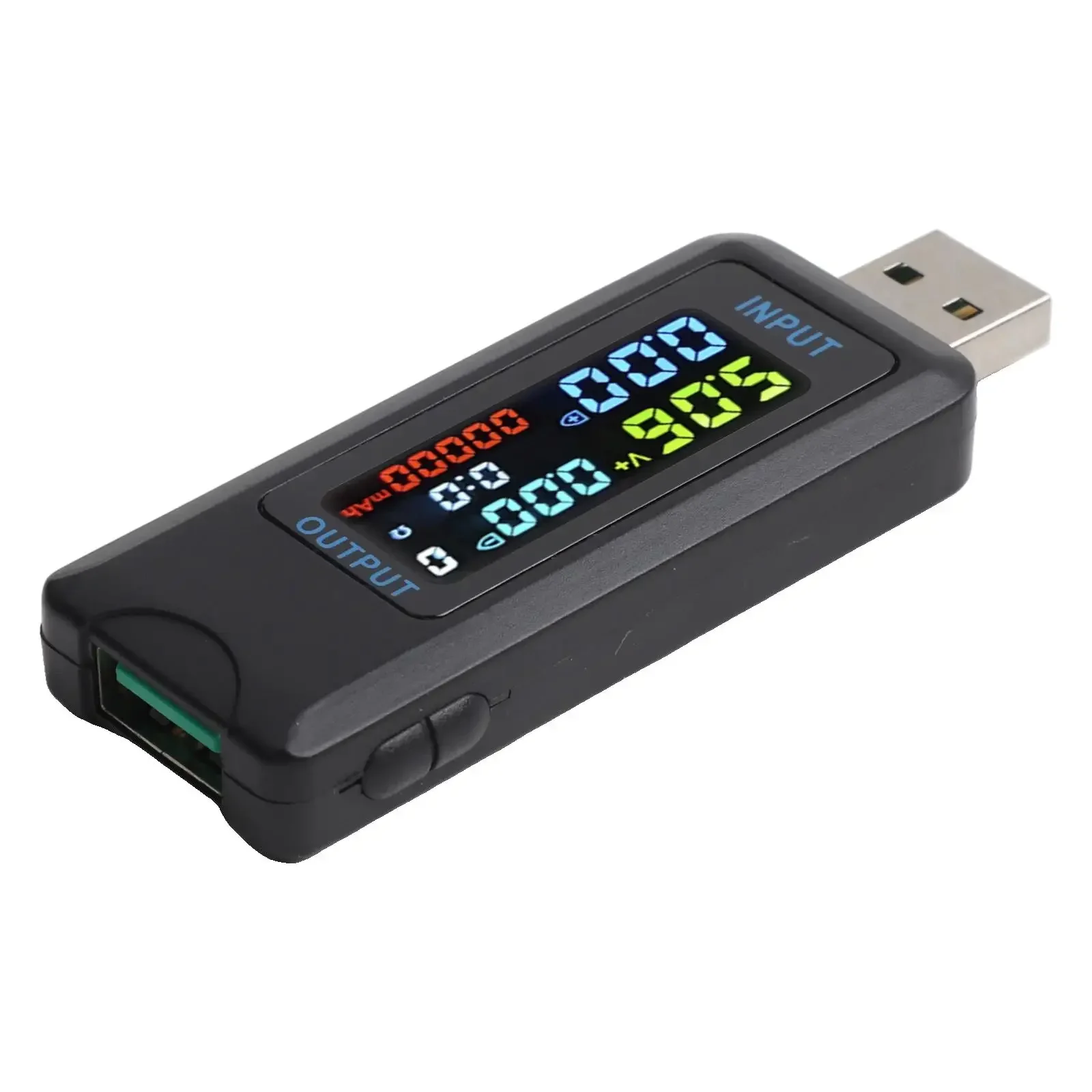 

USB C Power Meter with IPS LCD Display Monitor Performance of Batteries and Chargers Efficiently Across Various Devices