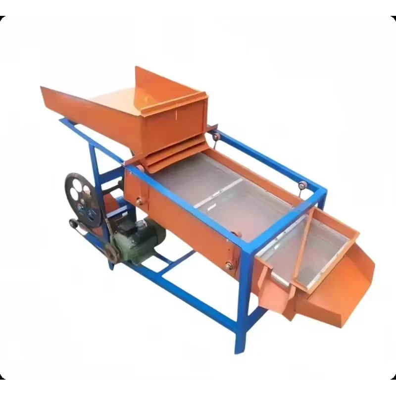 Grains Nuts Corns Rice Millet Soybean Seeds Sifting Equipment with High Efficiency Multi-Crop Cleaning and Screening Machine