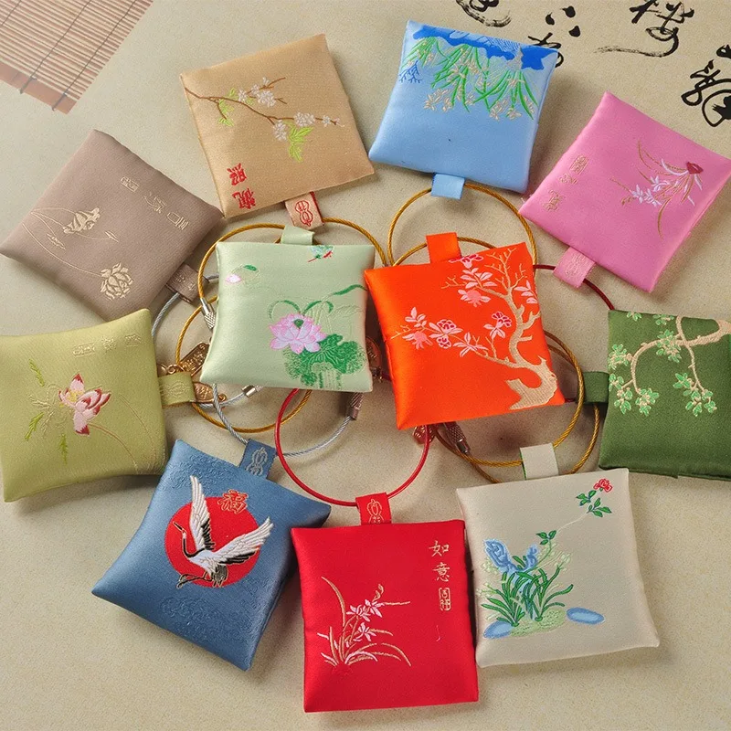 Traditional Hollow Sachet Bag Dragon Boat Festival Gift, Car & Bag Pendant