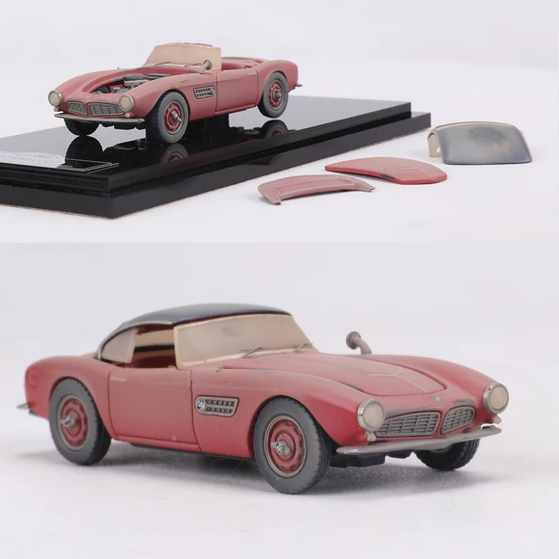 GFCC 1:64 1957 507 Convertible Classic Roadster Alloy Model Car