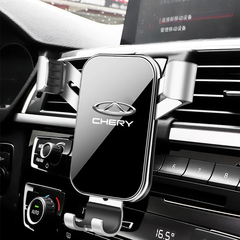 Car Holder For Phone Air Vent Clip Mount Mobile Cell Stand Smartphone GPS Support For CHERY TIGGO 3 4 5 7 PRO 8 car accessories