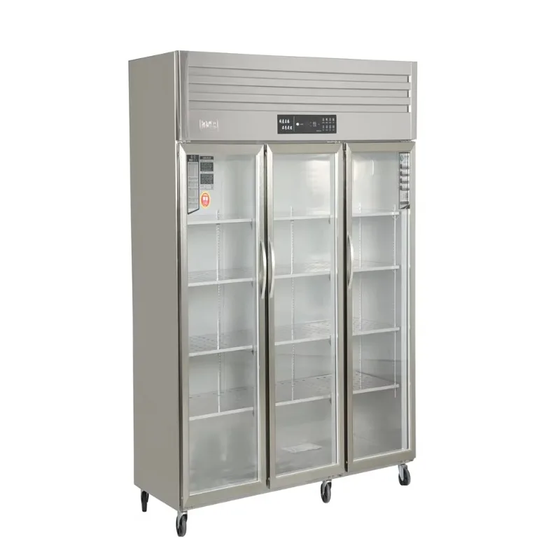 

The new design is of good quality, compact, saves space, and is easy to move. Three-door mobile refrigeration refrigerator