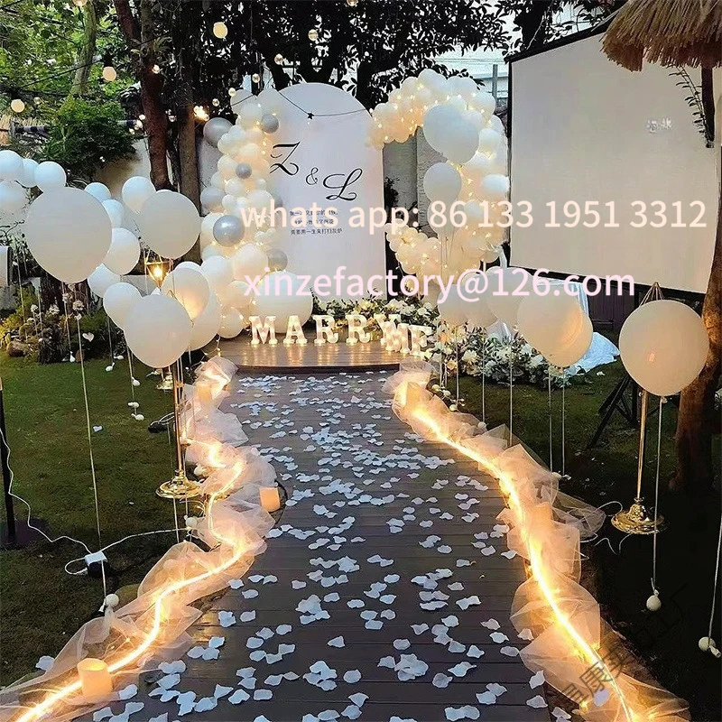 

Proposal outdoor layout venue site props outdoor Internet celebrity creative supplies confession package ceremony feeling backgr