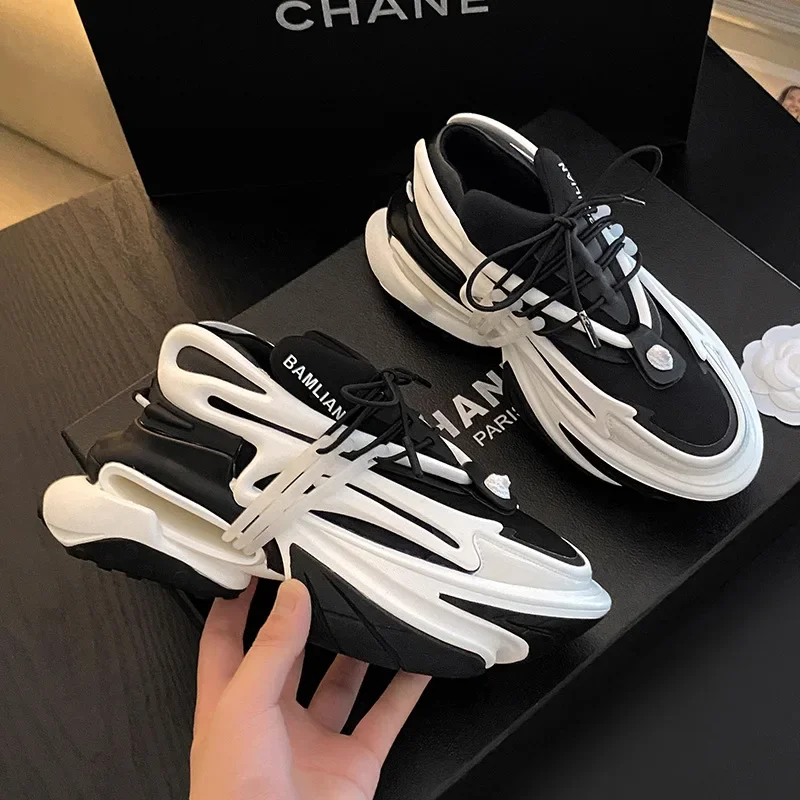 Men Women Fashion Shoes Breathable Casual Sports Shoes Men Chunky Sneakers Female Training Footwear New Couple Shoes Airship 44