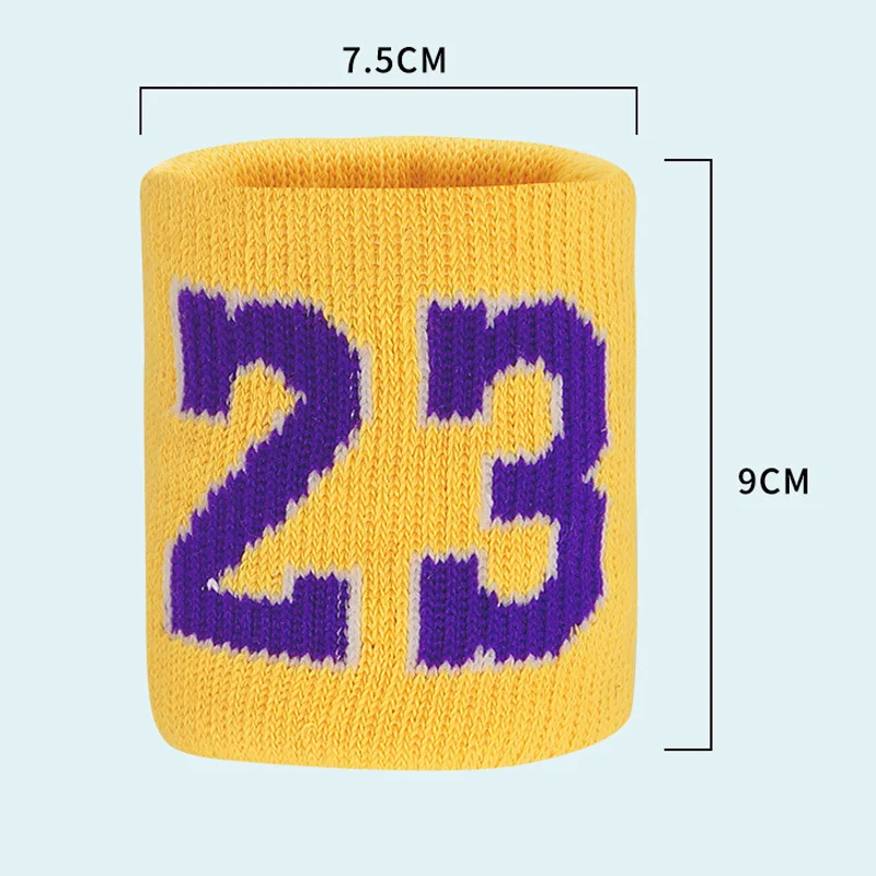 1PC Professional Basketball Sport Wristbands Fitness Sweatband Hand Wrist Support Brace Wraps Badminton Tennis Cotton Hand Band