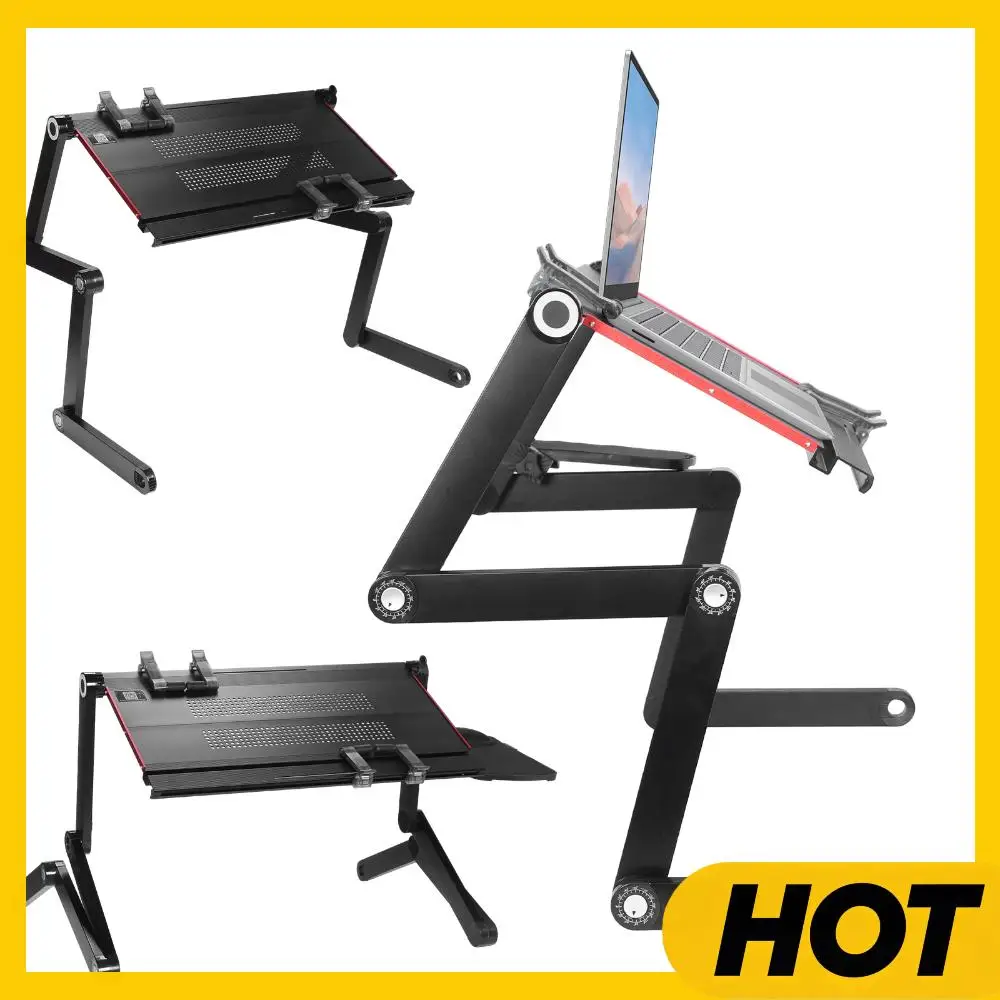 

Foldable Laying Down Desk Adjustable Height Lying Down Laptop Stand for Sofa Couch Bed Floor