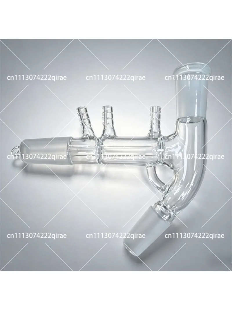 24/40 Borosilicate Glass Micro Distillation Head Lab Fractionating Distillation Apparatus