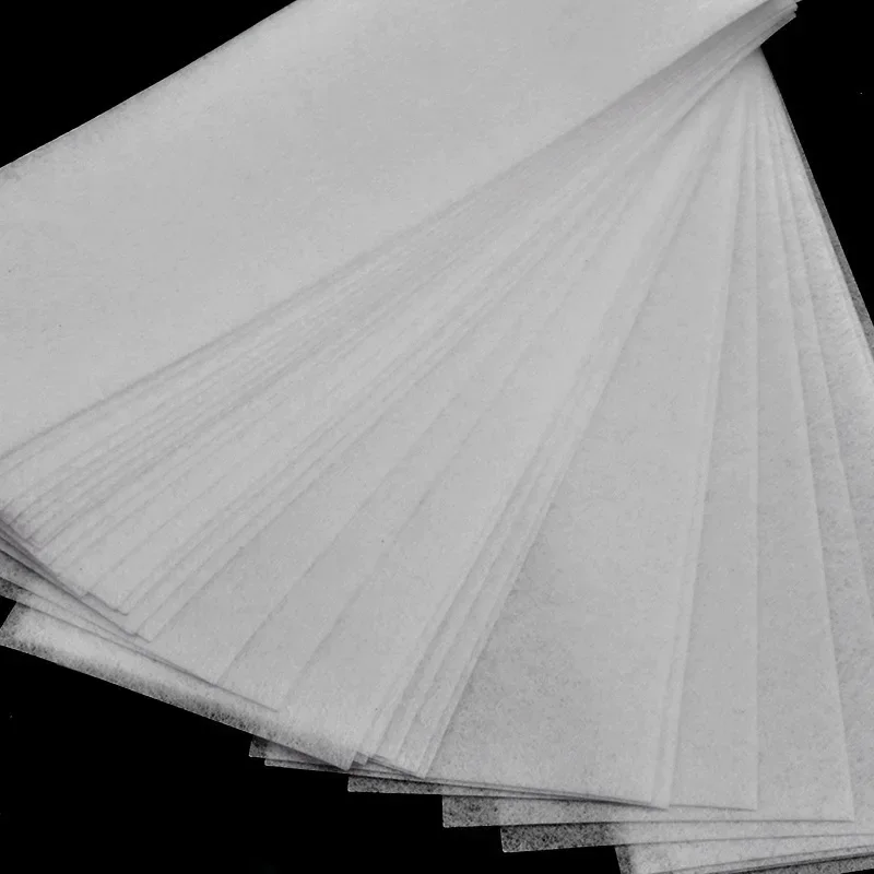 100pcs Hair Removal Epilator Wax Strip Paper Disposable Nonwoven Body Cloth Hair Remove Wax Paper Roll 1 Bag