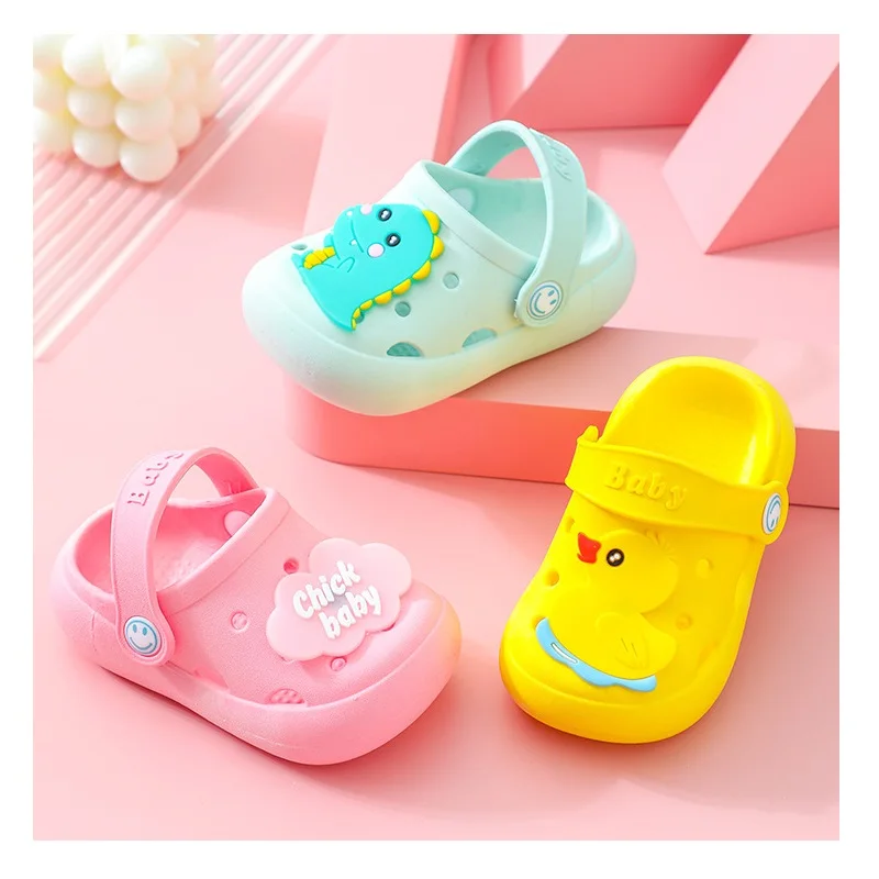 

Детские тапочки для мальчиков и девочек, обувь с героями мультфильмов, летние шлепанцы для малышей, детские домашние тапочки, пляжные тапочки для плавания для детей