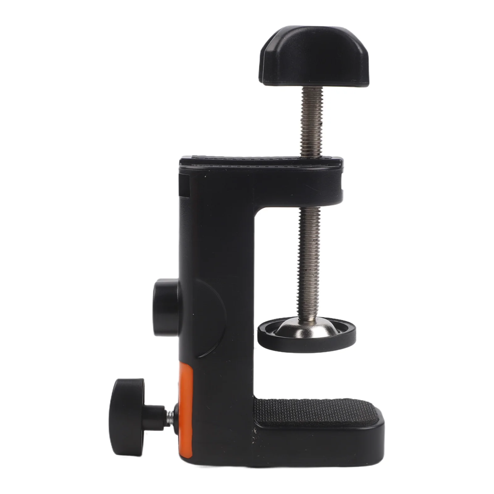 Microphone For Stand Clamp Designed for Desk Edge Mounting with Dual 1For 2.5mm Tube Slots and Rotating for boom Support