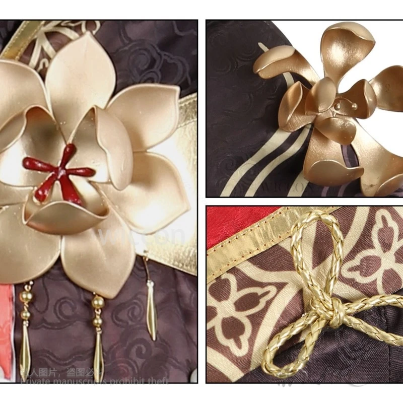 Gioco Honkai Star Rail Tingyun Wangguiren Costume Cosplay Cosplay Abito accurato Set completo con coda di parrucca Donna Festa di Halloween