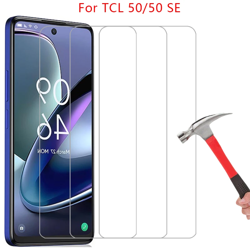 screen protector tempered glass for tcl 50 se 5g phone case on tcl50 505g 50se tcl50se back cover 360 protective 50case secase