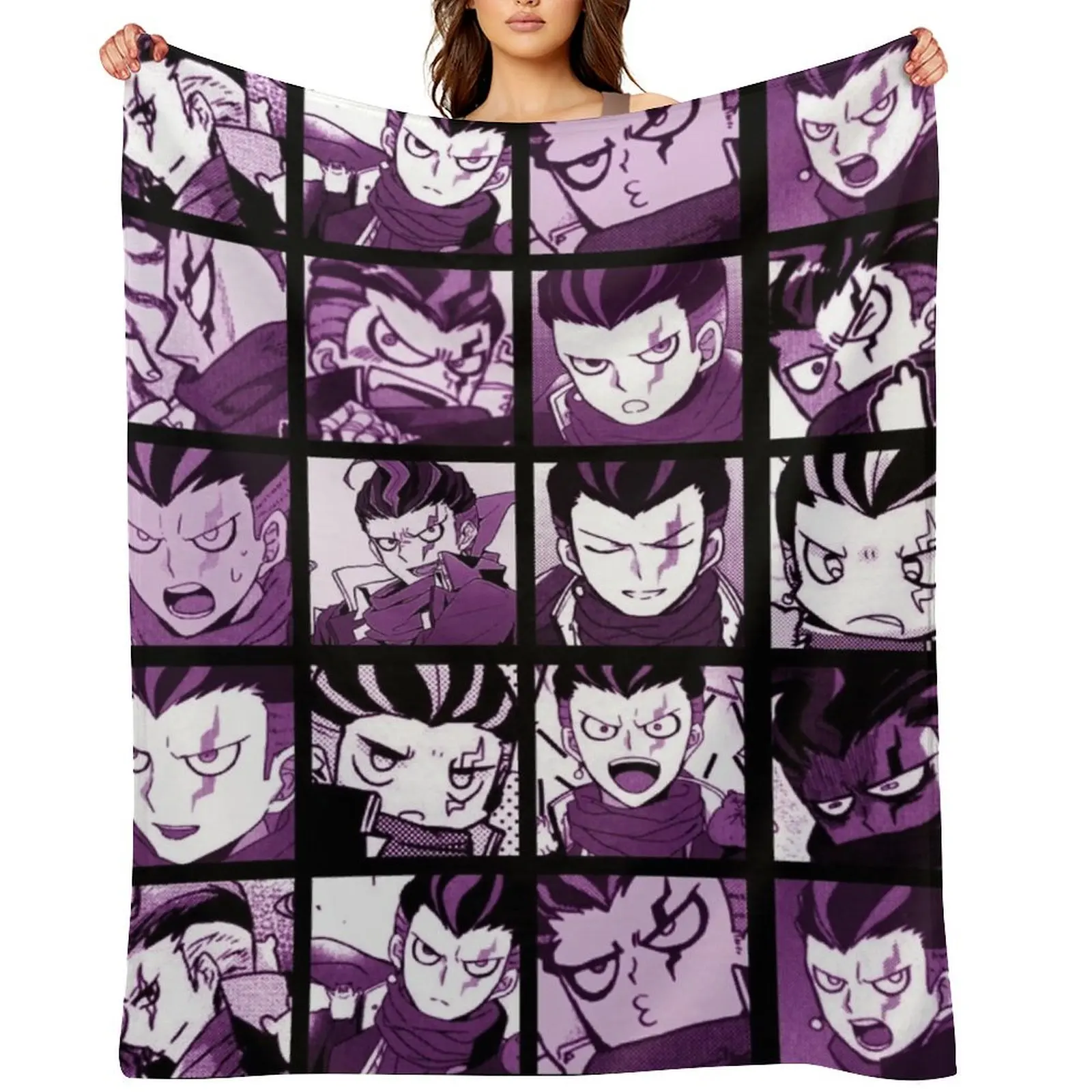 

Gundham Manga Collection (Colored) Throw Blanket Plaid on the sofa Decoratives Soft Beds Blankets