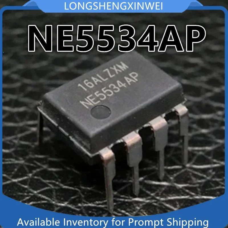 1PCS New Original NE5534AP NE5534 Low Noise One-way Audio Operational Amplifier IC DIP-8