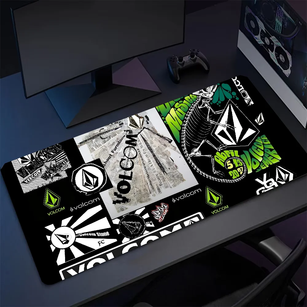 DIY Volcom Mousepad Mouse Mat Desk Mat With Pad Gaming Accessories Prime Gaming XXL Keyboard Pad Padding Mat