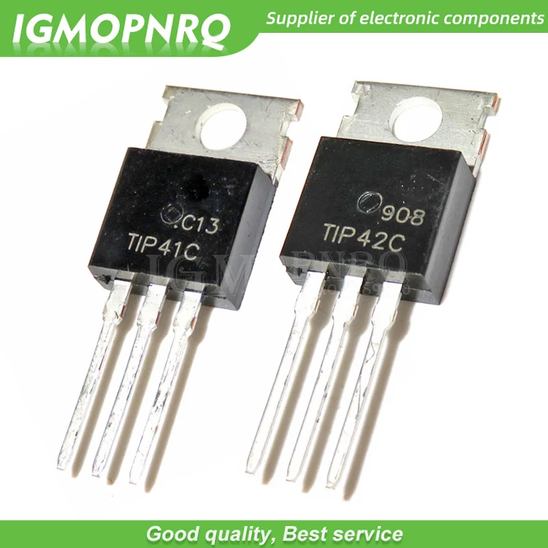 10 Pack TIP31C TIP32C TIP41C TIP42 Transistors
