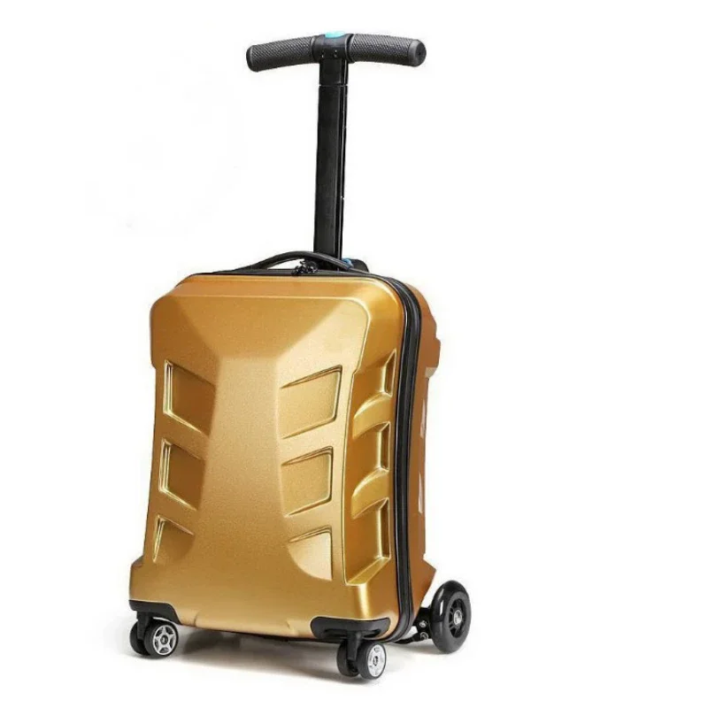 21 Inch Trolley Scooter Suitcase Skate Board Luggage For Teenager