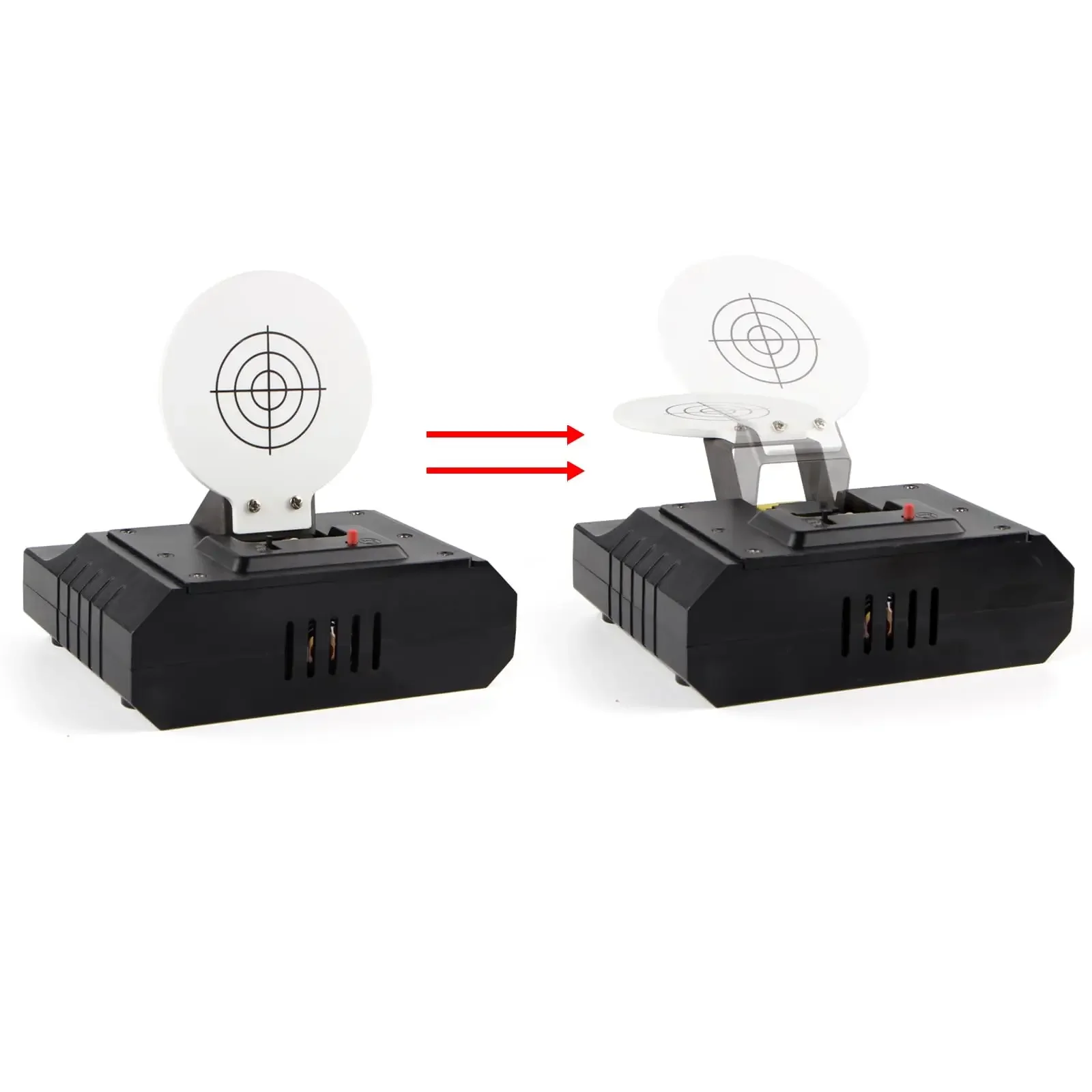 2026 Bersaglio a induzione laser CS allenamento sportivo Gioco da interni giocattolo con suono Dispositivo laser esterno Airsoft con ripristino automatico elettrico