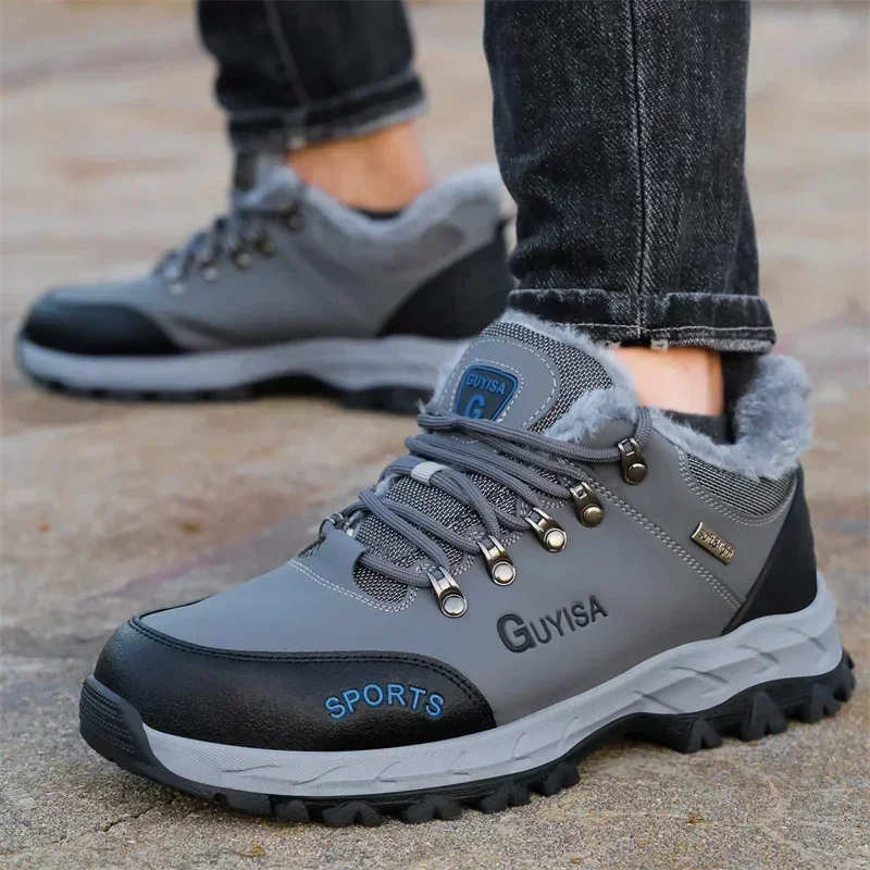 

lightweight winter safety shoes Industrial Waterproof Work mens Boots Indestructible Work Shoes Sneakers with steel toe cap