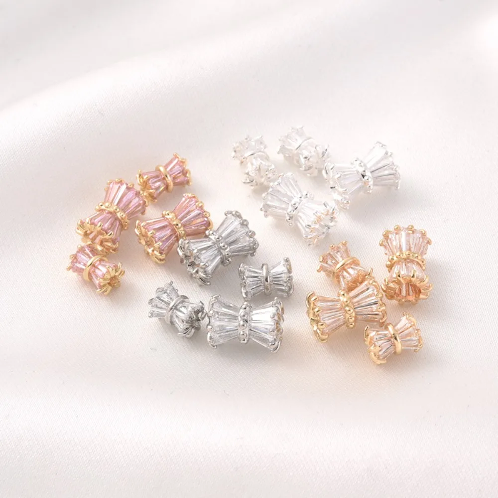 

Подвеска с небольшой талией из 14-каратного золота, инкрустированный цирконом, материал подвески «сделай сам», позолоченный маленький кулон, бусина на талию