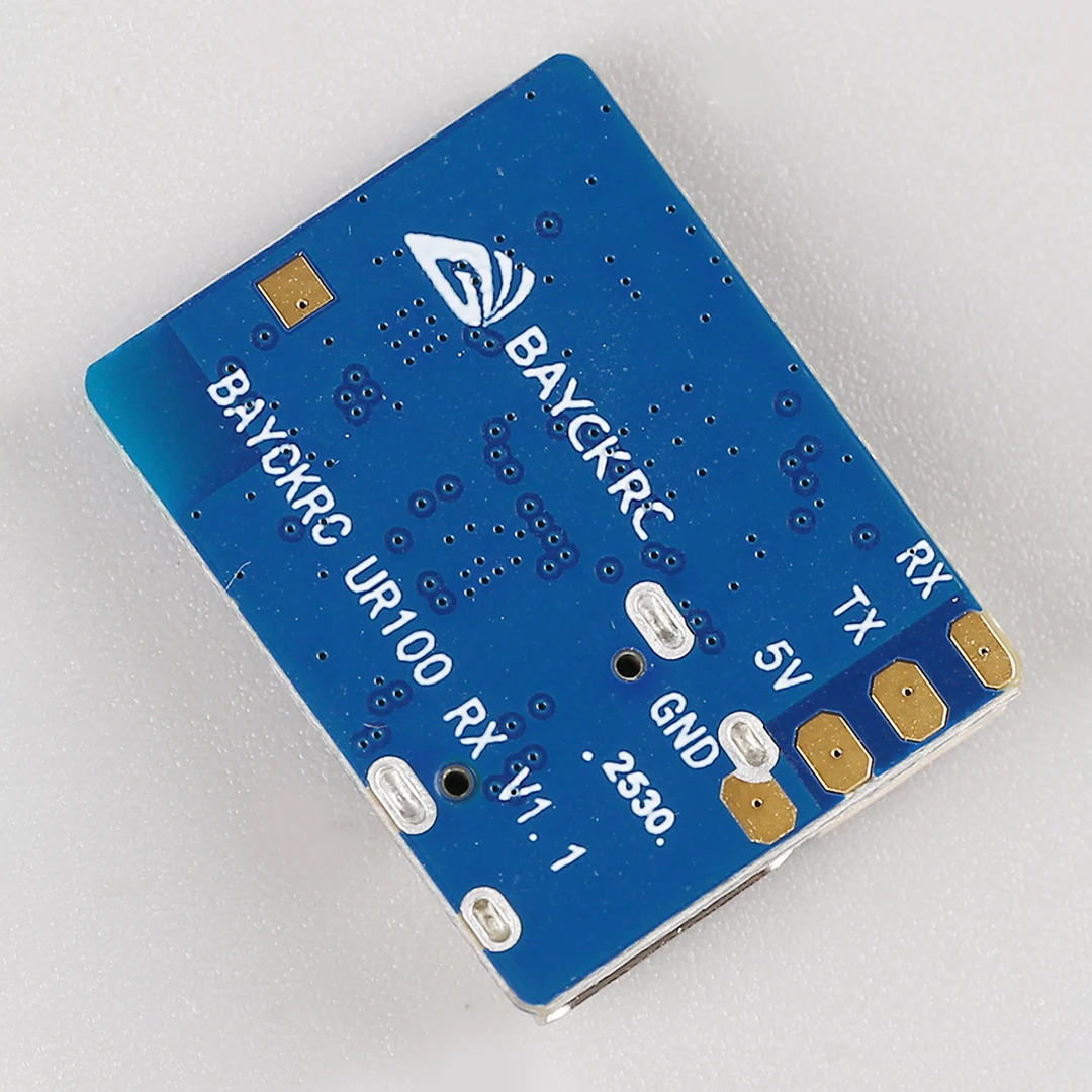 BAYCKRC UR100 ELRS Dual Band 2.4GHz 915MHz Racing Receiver Anti-Interference Signal FPV Racing Drone RC Model Controller