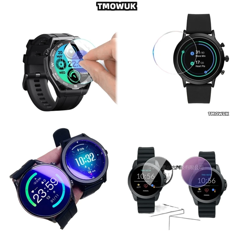 

For FOSSIL Gen 5 5E 6 42MM 44MM Precision Fit Cover, Advanced Protection For Display