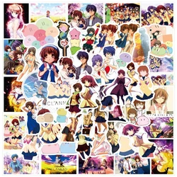 10/30/50pcs Classic Clannad Anime Stickers Tomoyo Tomoya Sticker Scrapbooking Suitcase Cup Luggage Cute Girls Nagisa Kyou Decals