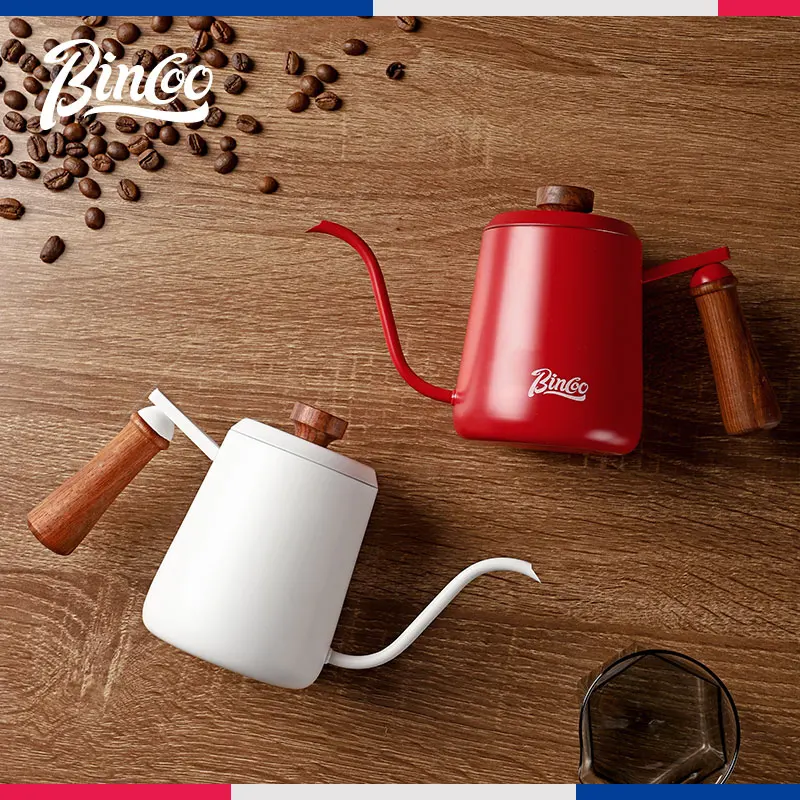 

Bincoo Hand Brewing Pot Small Mini Portable Coffee Pot Long Mouth Thin Mouth Pot Stainless Steel Hanging Ear Coffee Water Kettle